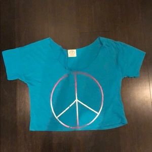 Summertime crop top.